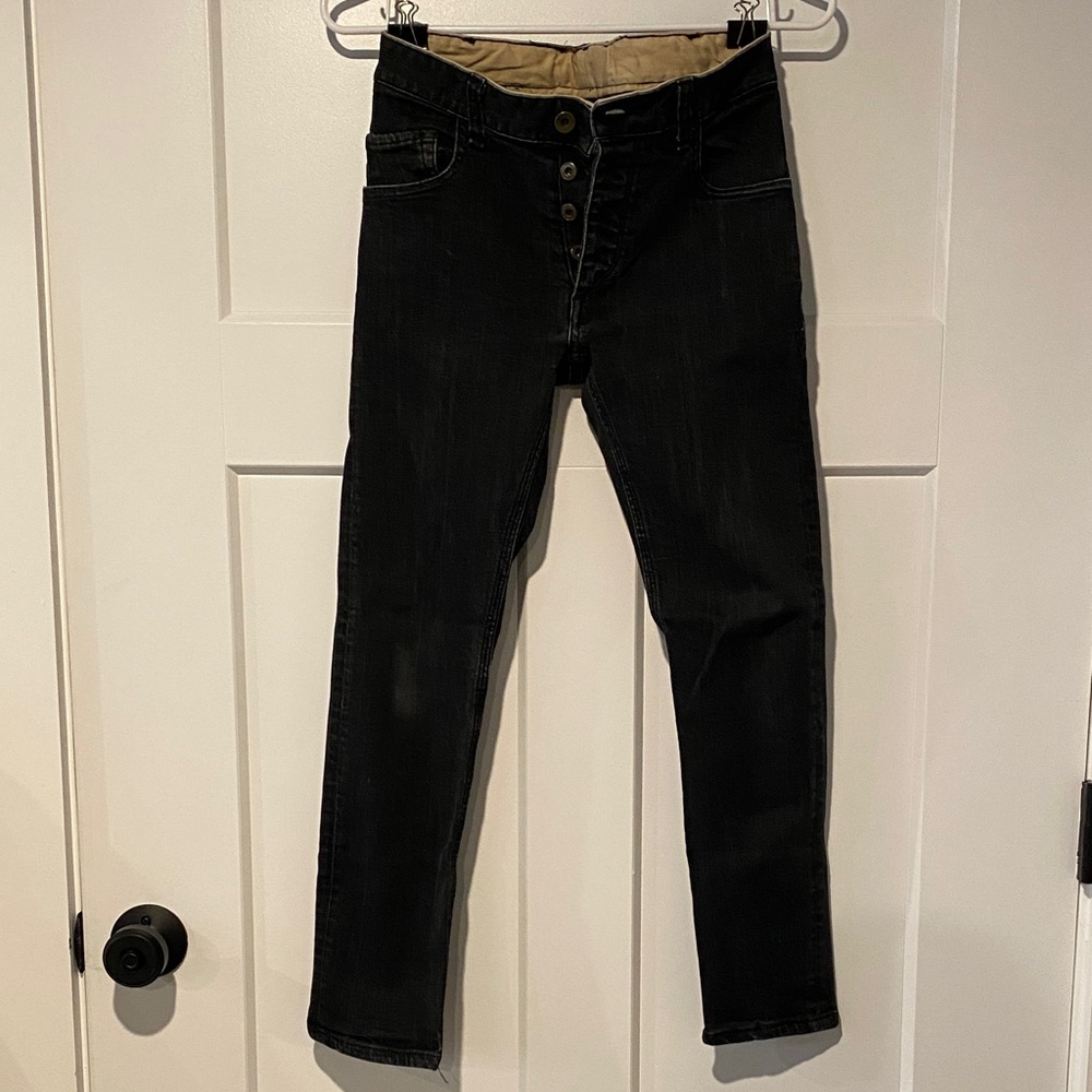 Rag & Bone One of a Kind Button Fly Jeans Women’s 24/Boys 10 - Picture 2 of 6